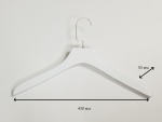 Вешалка-плечики с анатомическим плечом 430 мм (без перекладины)
